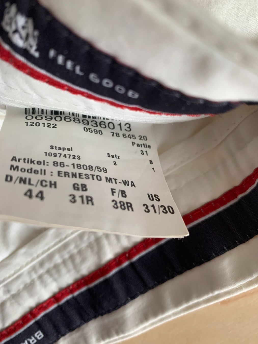 Pantaloni: BAX Hose weiss, einmal getragen, neuwertig – Nuovo (secondo la descrizione) da Landquart venduto da interesse63 3