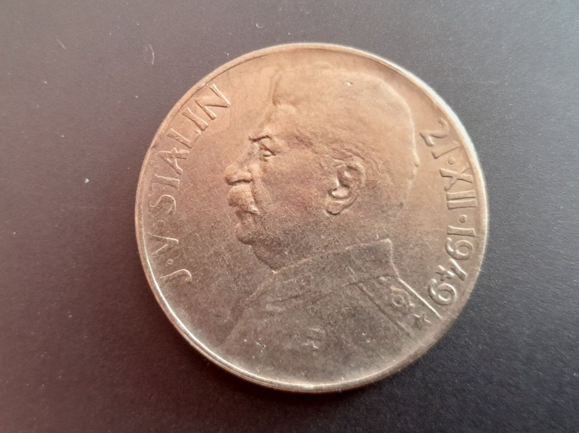 Tutti le monete: 100 Kurus 1949, Stalin, Czech Rep – Usato da Aarau venduto da Reto_BA_01 1