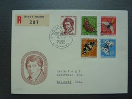 1955 R-FDC Pro Juventute  Fr. 20.-- / illustr SBK Fr. 110.-