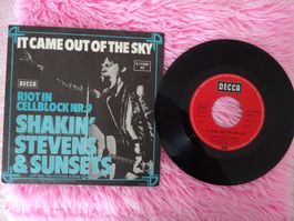 SHAKIN' STEVENS + SUNSETS * IT CAME OUT MY SKY * RARITÄT