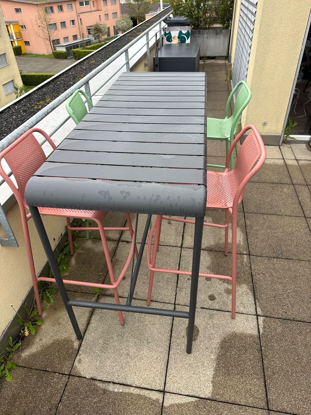 Tischset: Gartentisch mit Stühlen, Top Zustand – Gebraucht aus Buchs AG von gev_87yf