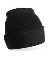 UGi Premium Strickmütze mit Patch zum bedrucken