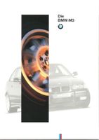 BMW M3 E36 - Original-Prospekt im Topzustand