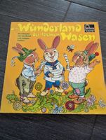 Schallplatte im Wunderland der kleinen Hasen