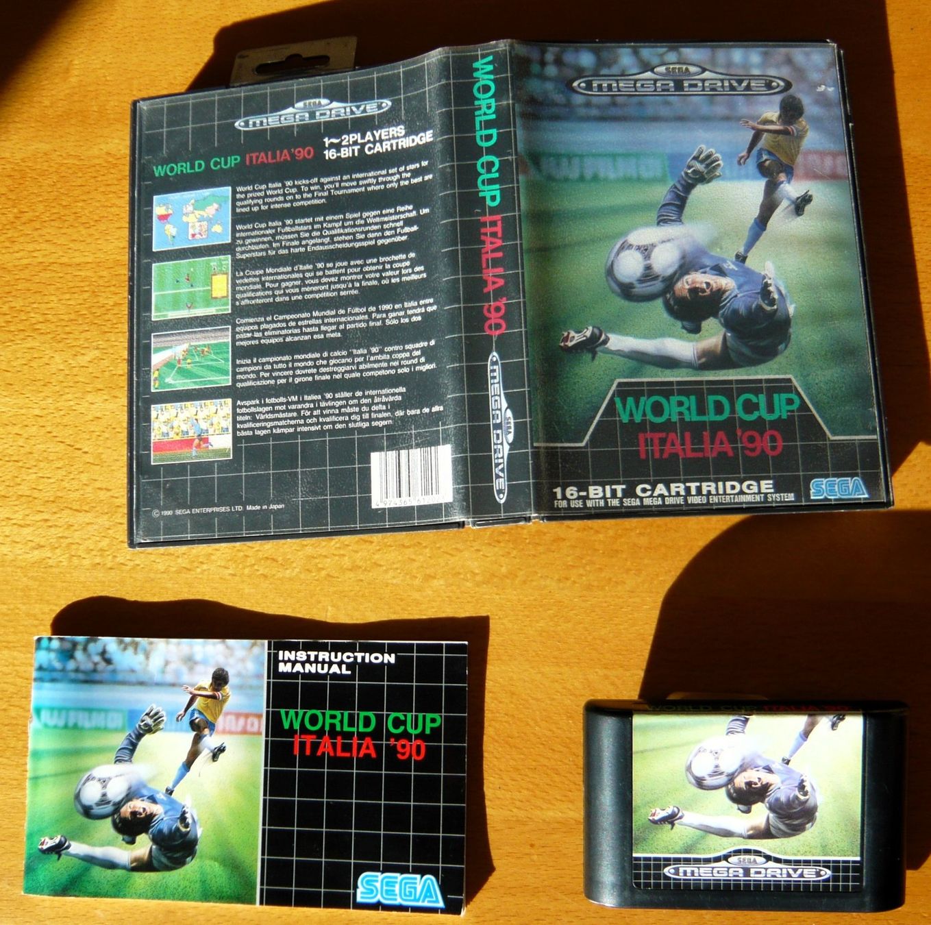 Sega Giochi: Mega Drive : World Cup Italia 90, CIB – Usato da Onex venduto da Jaguar1986 1
