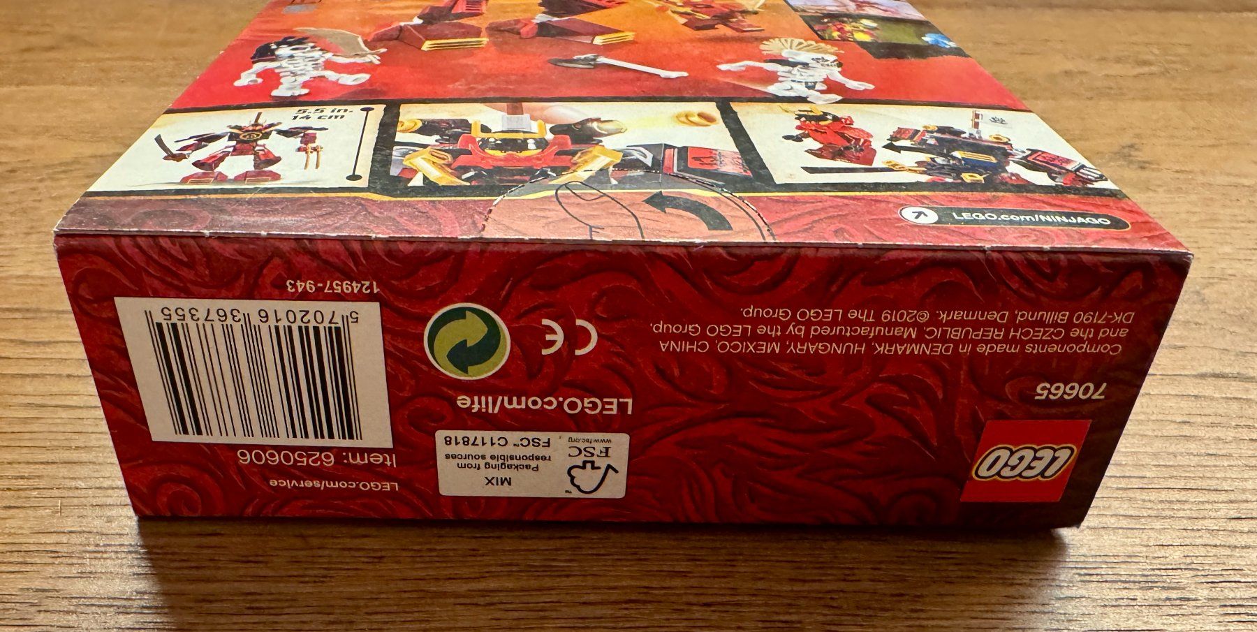 Lego Kit di costruzioni: LEGO Ninjago 70665 Samurai-Roboter 2019 – Nuovo e nell'imballaggio originale da Rechthalten venduto da hosme_be 2