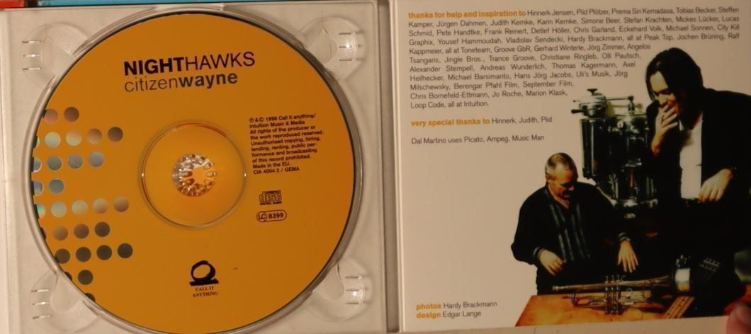 CD: Nighthawks – Citizenwayne – Usato da Luzern venduto da CONTENTI 2