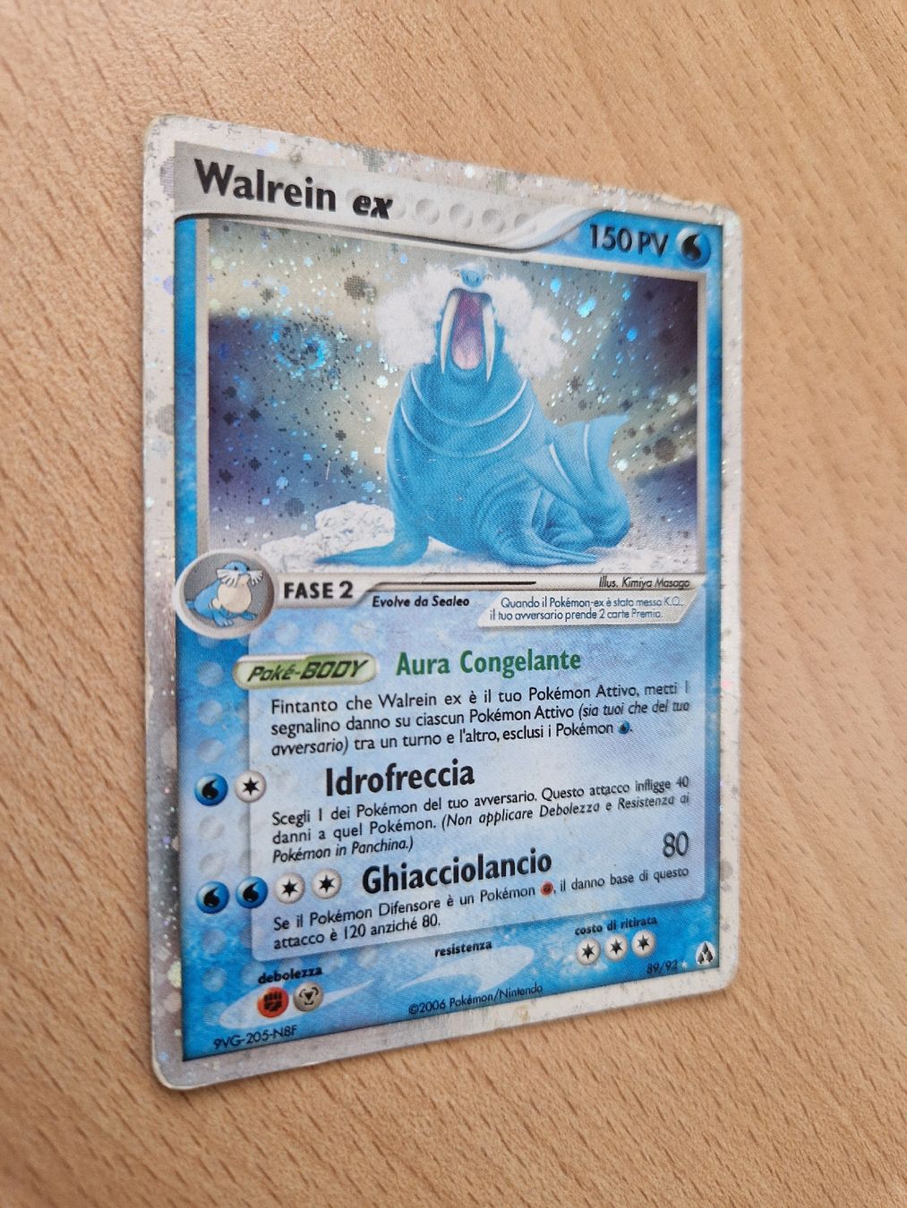 Pokémon Carte collezionabili: Walrein EX - Legend Maker - ITA  – Usato da Romont FR venduto da raj_sjv9 2