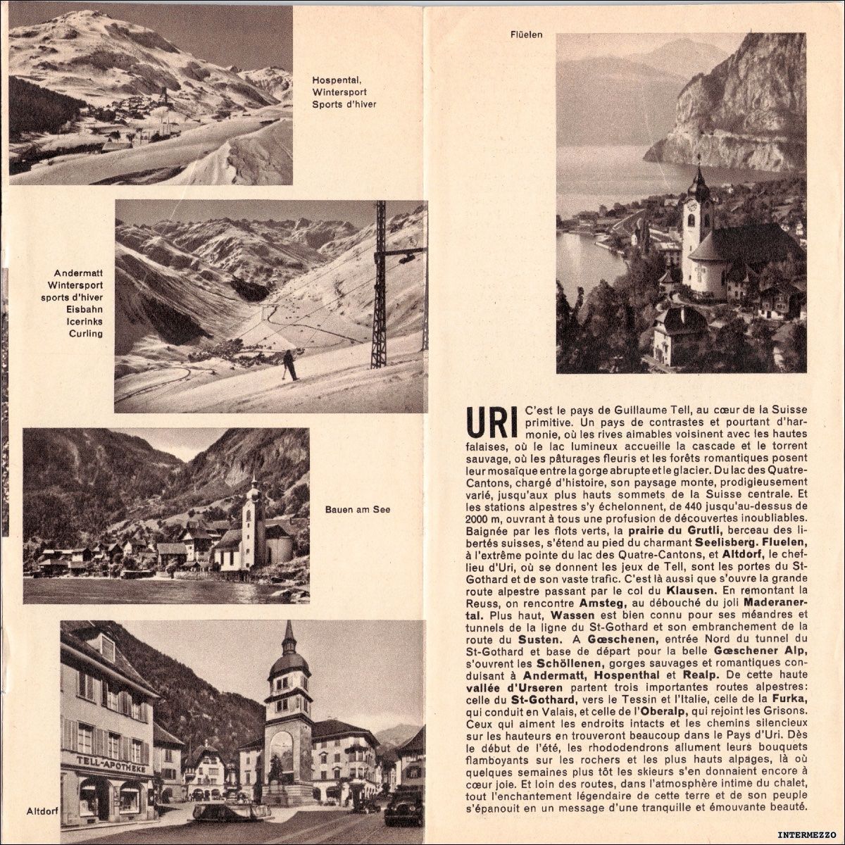 Documenti: Prospekt // Uri Gotthard Postkutsche – Usato da Basel venduto da intermezzo12 3