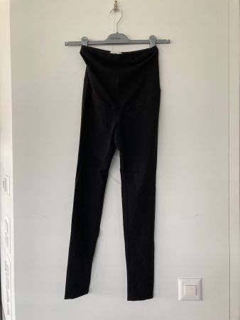 Schwarze Umstands-Leggings Gr. S
