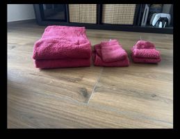 Pinke Frotteewäsche