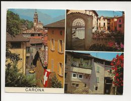 AK 1979 Carona Tessin mit Hotel Villa Carona