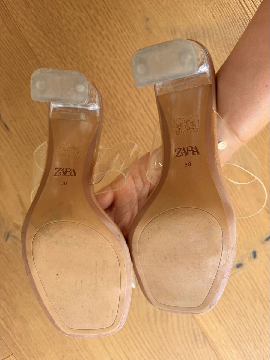 Zara Scarpe da donna: Zara Transparente High Heels in Gr.38 – Usato da Altendorf venduto da PiaLang 2