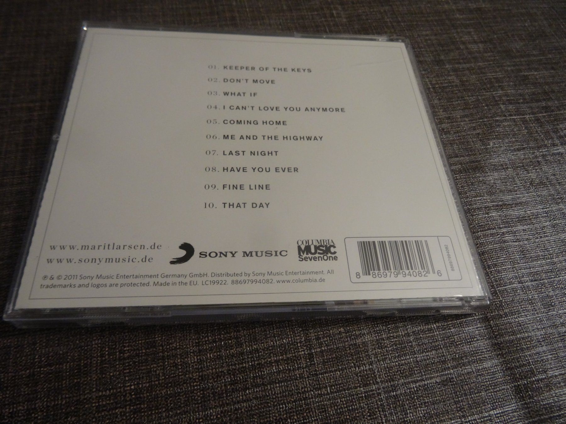 CD: Marit Larsen - Spark CD, Album – Usato da Olten venduto da Disc-Ausverkauf 1