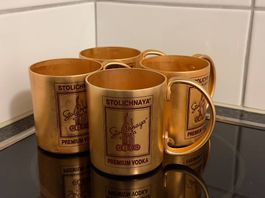 Moscow Mule Kupferbecher Stolichnaya