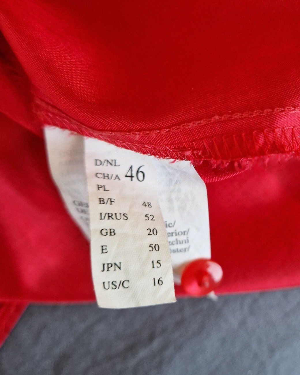 Gerry Weber Blusen: Rote Bluse Gerry Weber 46 – Gebraucht aus Basel von aegina 3