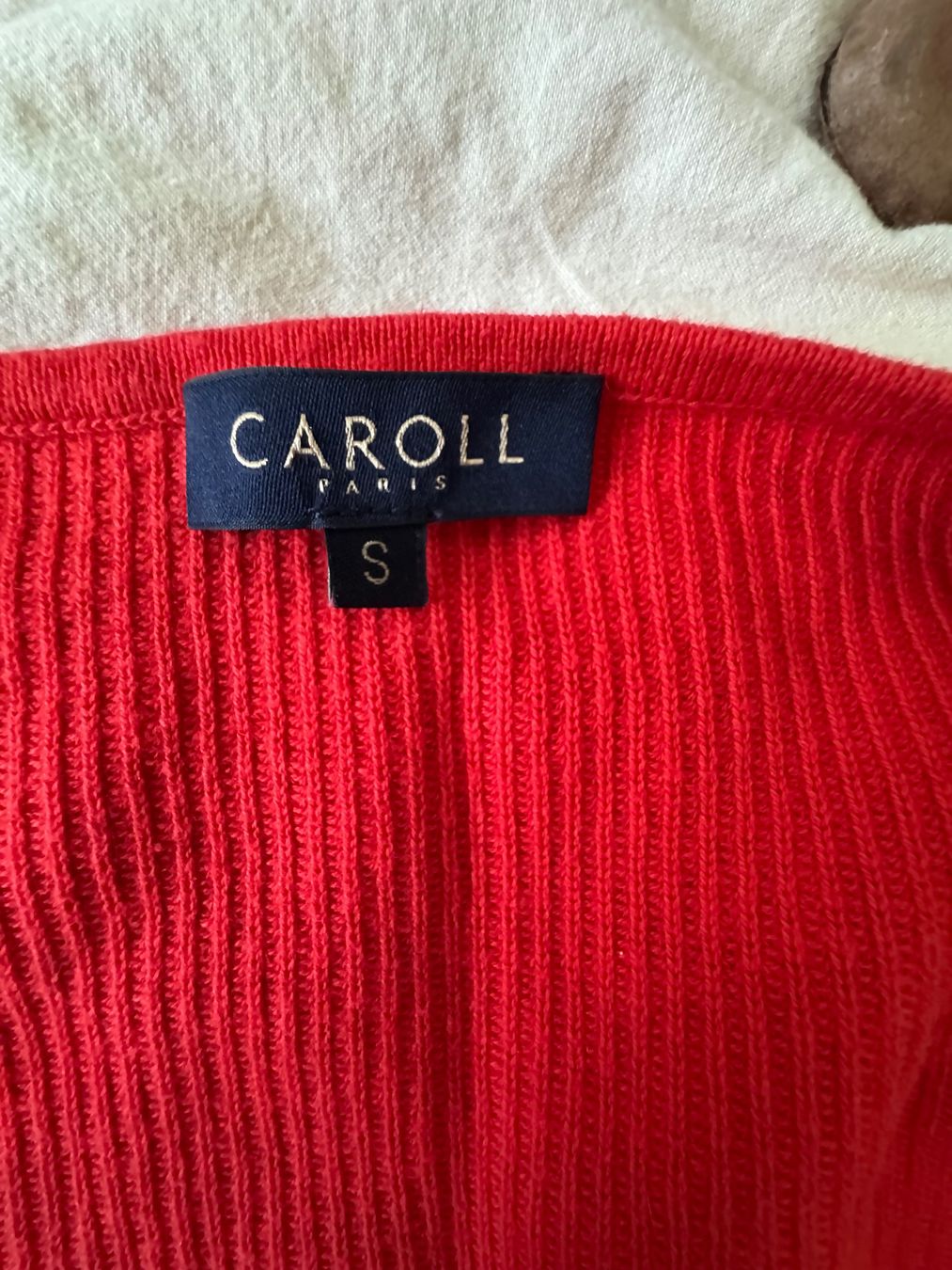 Caroll Giacche: Caroll Cardigan rot Gr. S – Usato da Thun venduto da Iriska77 1