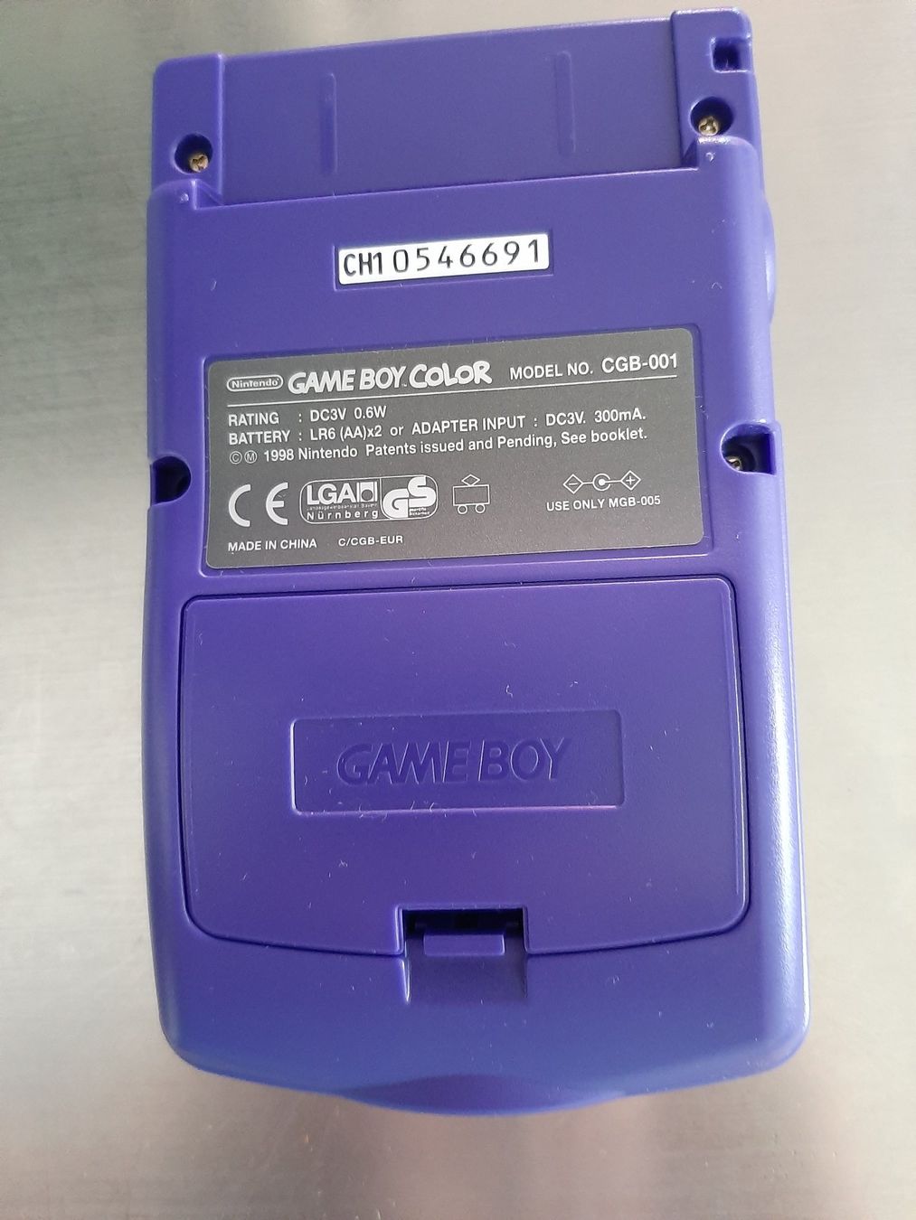 Nintendo Console: Gameboy Color purple inkl. 4 Games – Usato da Zürich venduto da Chrishol 2