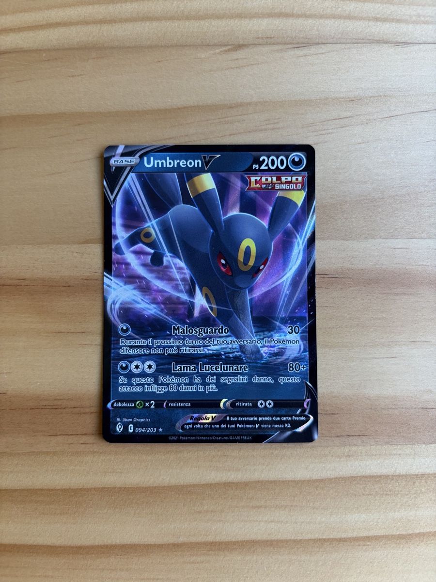 Pokémon Sammelbilder & Trading cards: Umbreon V #94 Pokemon Evolving Skies – Neu (gemäss Beschreibung) aus Bever von vyn_90
