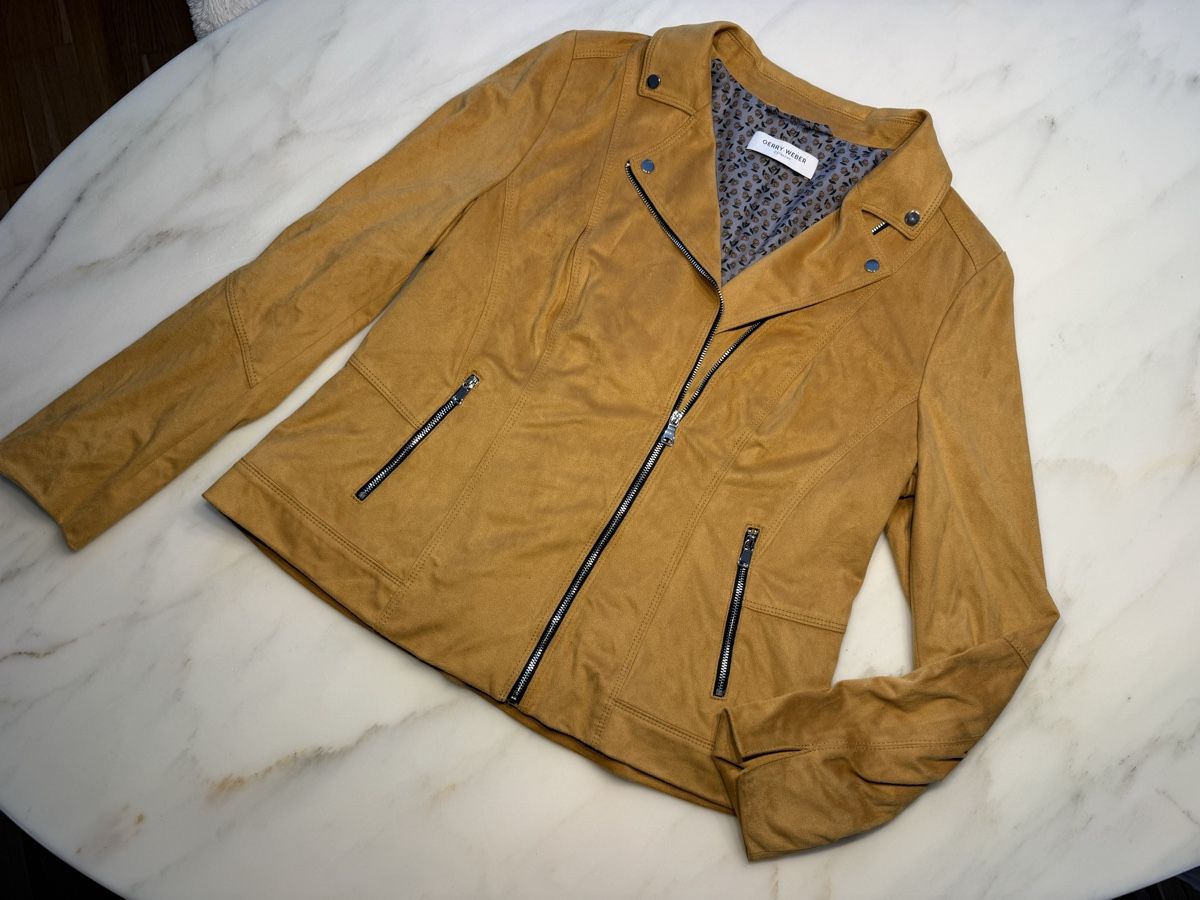 Gerry Weber Vestes: Damen Kunstlederjacke Gerry Weber - Grösse 44 – Neuf (Voir description) à Wohlen AG par Coco_91