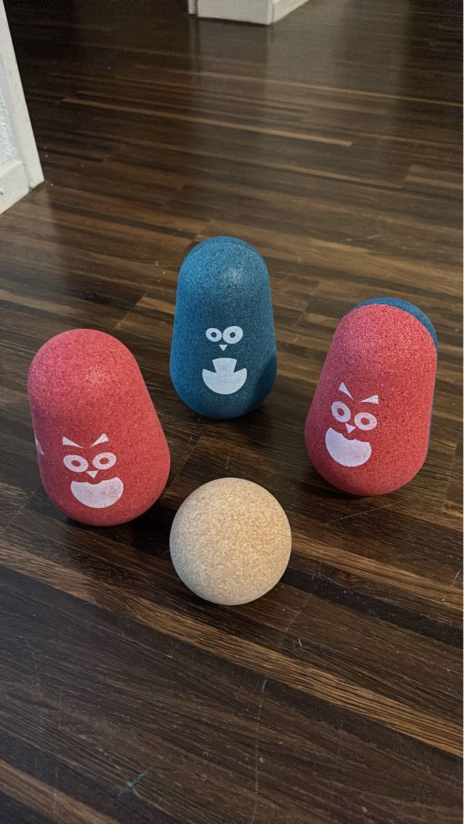Giocattoli: Bowling 3 Children's Cork Toys - – Usato da Thalwil venduto da Pal010