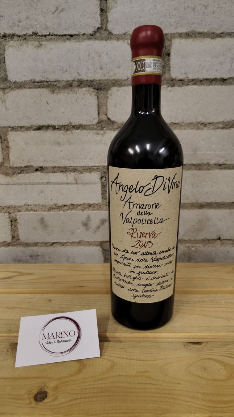 Amarone Vino: 2015 Amarone della Valpolicella Riserva Angelo Divino – Nuovo (secondo la descrizione) da Münchenstein venduto da wusmarino 1