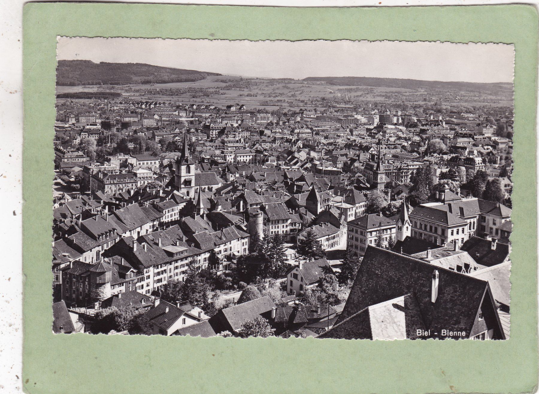 Ansichtskarten: Biel Bienne – Gebraucht aus Herisau von Lisegrat2008