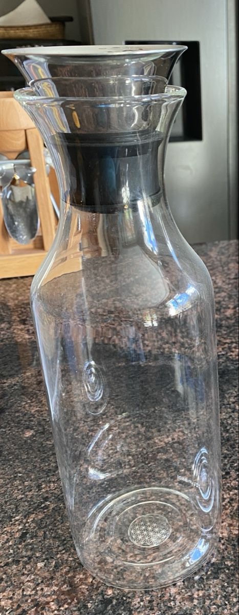 Karaffen: Glas-Karaffe – Gebraucht aus Morschach von Big190
