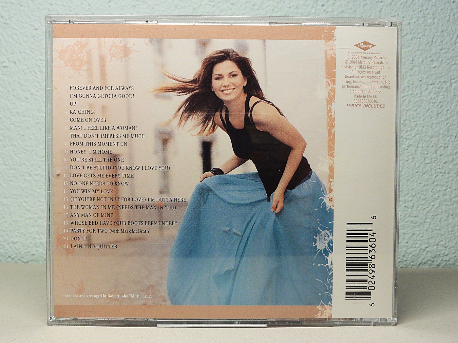 CD: CD Shania Twain – Usato da Solduno venduto da albimicio 1