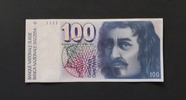 Schweiz 100 Franken 1991 Unc Bankfrisch