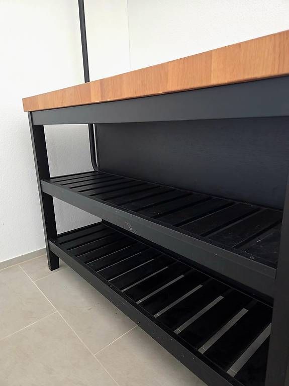 Ikea Cucine complete: IKEA VADHOLMA Kücheninsel mit Gestell – Usato da Werdenberg venduto da reyvne 2