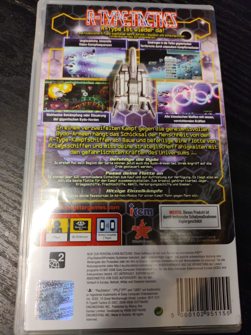 Sony Giochi: Jeu PSP R-Type Tactics  – Usato da fribourg venduto da GameSpot 1