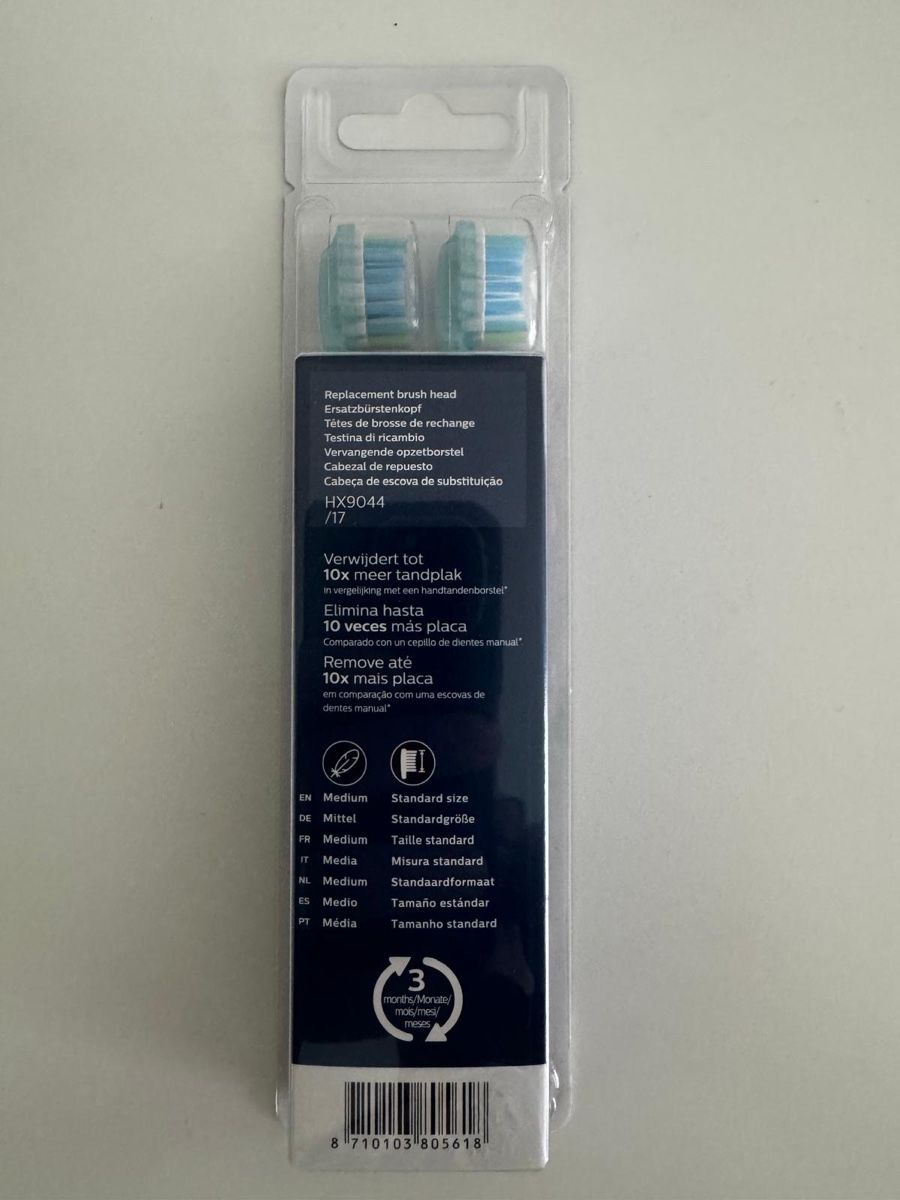 Philips Sonicare Zahnpflege: Ersatzzahnbürsten 8 Stk. Farbe weiss – Neu und originalverpackt aus Felben-Wellhausen von lau_h9r9