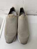 Rieker Damen-Slip-Ons, Gr. 40, Beige - Bequeme Halbschuhe