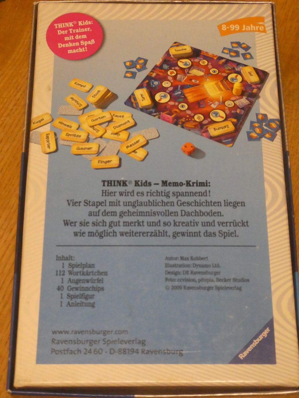 Giochi: Memo-Krimi – Usato da Dinhard venduto da heidibei 1