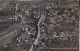 Münchenbuchsee BE Flugaufnahme Nr.8213b  , 1952