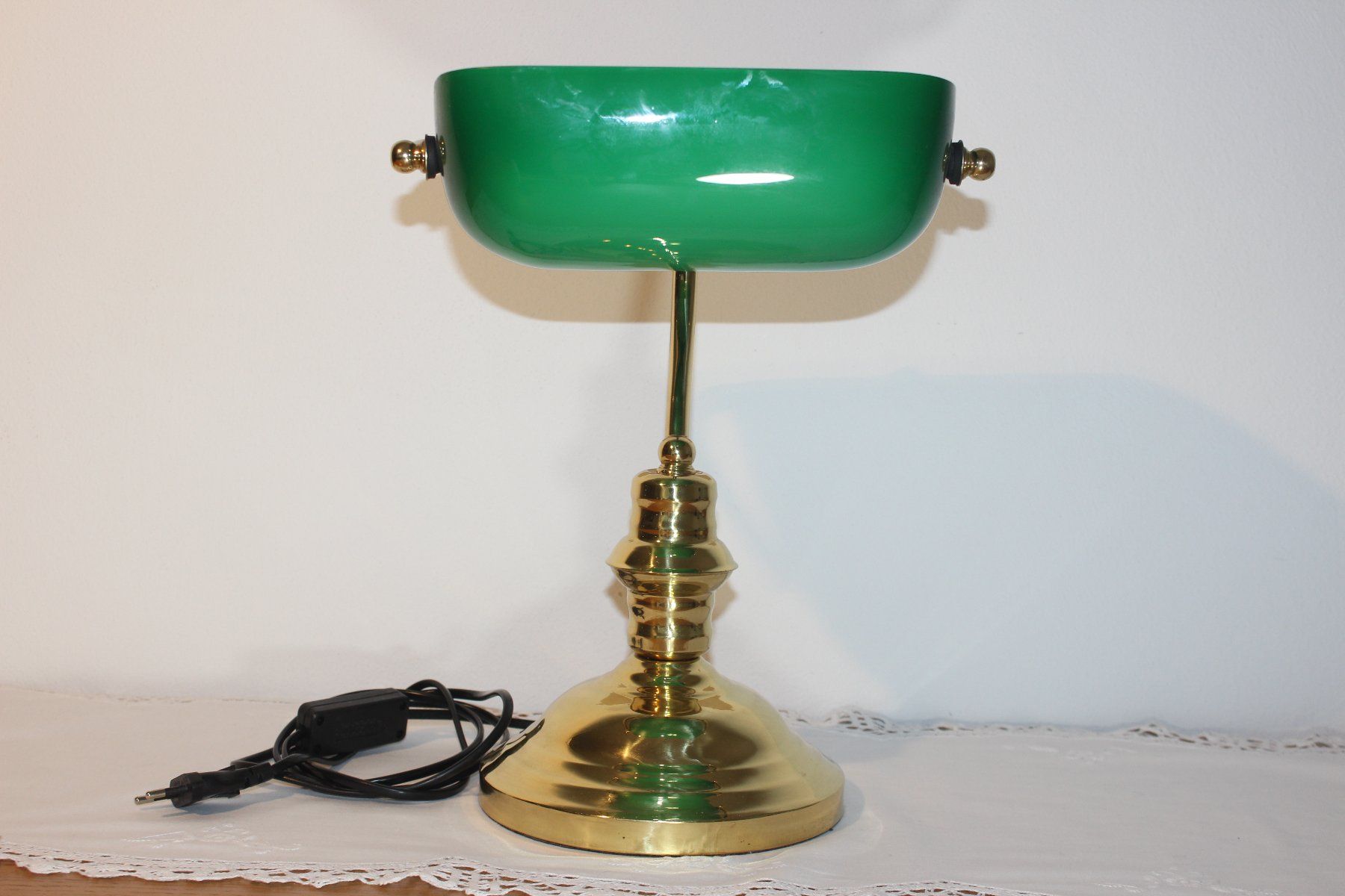 Lampen: Vintage Banker Lampe – Gebraucht aus Basel von Mila_Graf 4