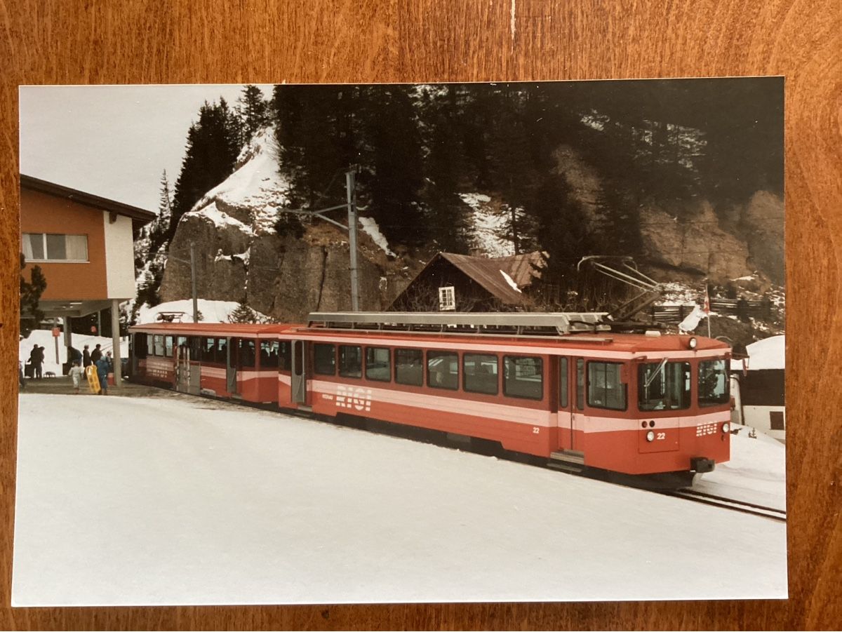 Poster & Bilder: Photo Rigi bahn  – Gebraucht aus Orvin von Abydos01