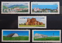 Brasilien Kat. 2100-2102 & 2104-2105 ** 1985