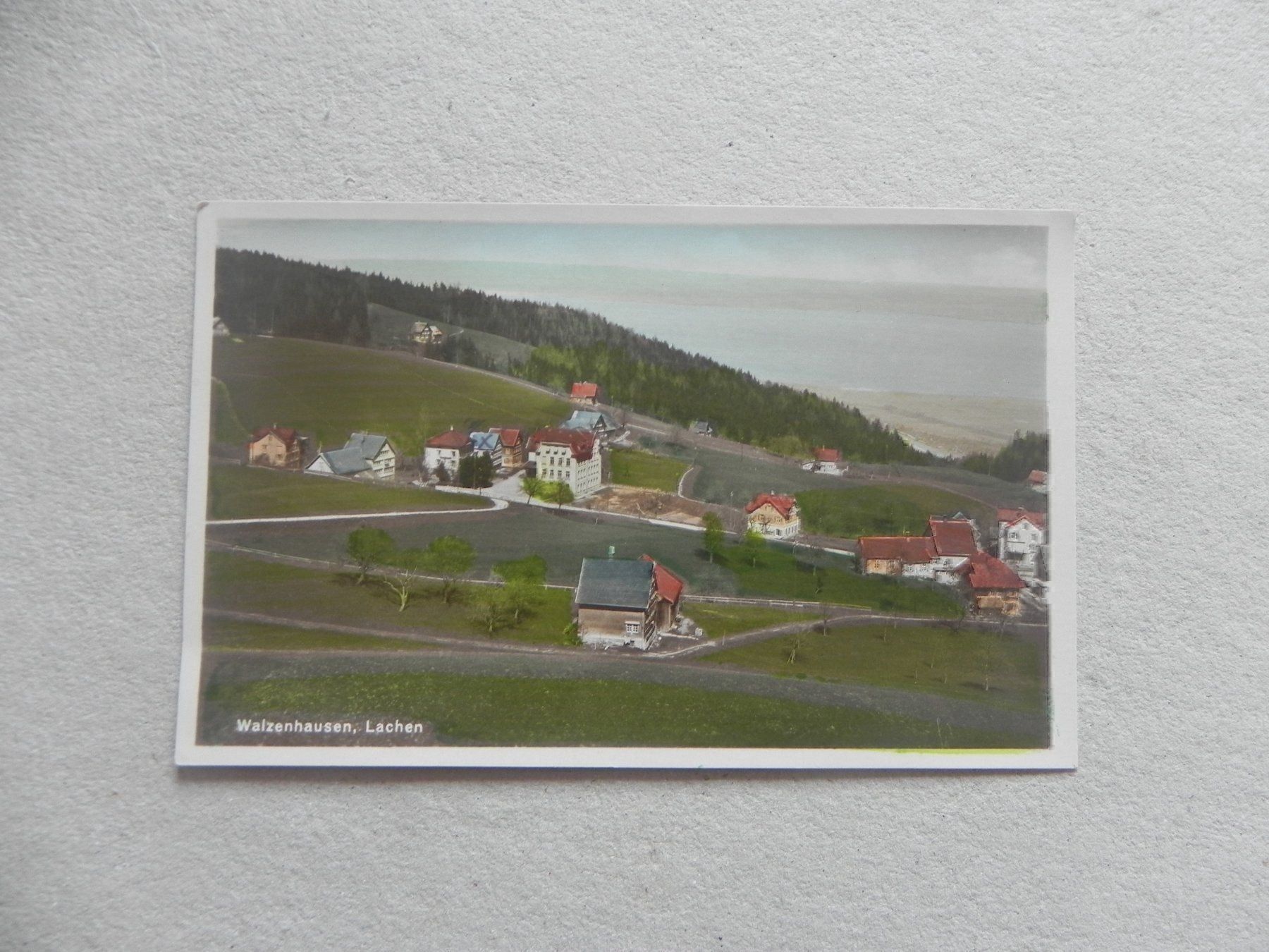 Cartoline postali: Ansichtskarte Walzenhausen Lachen App. – Usato da Siebnen venduto da krimsie