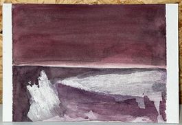 Landschaft signiert Margret Künzi - Schär 1978   (ID b5048)