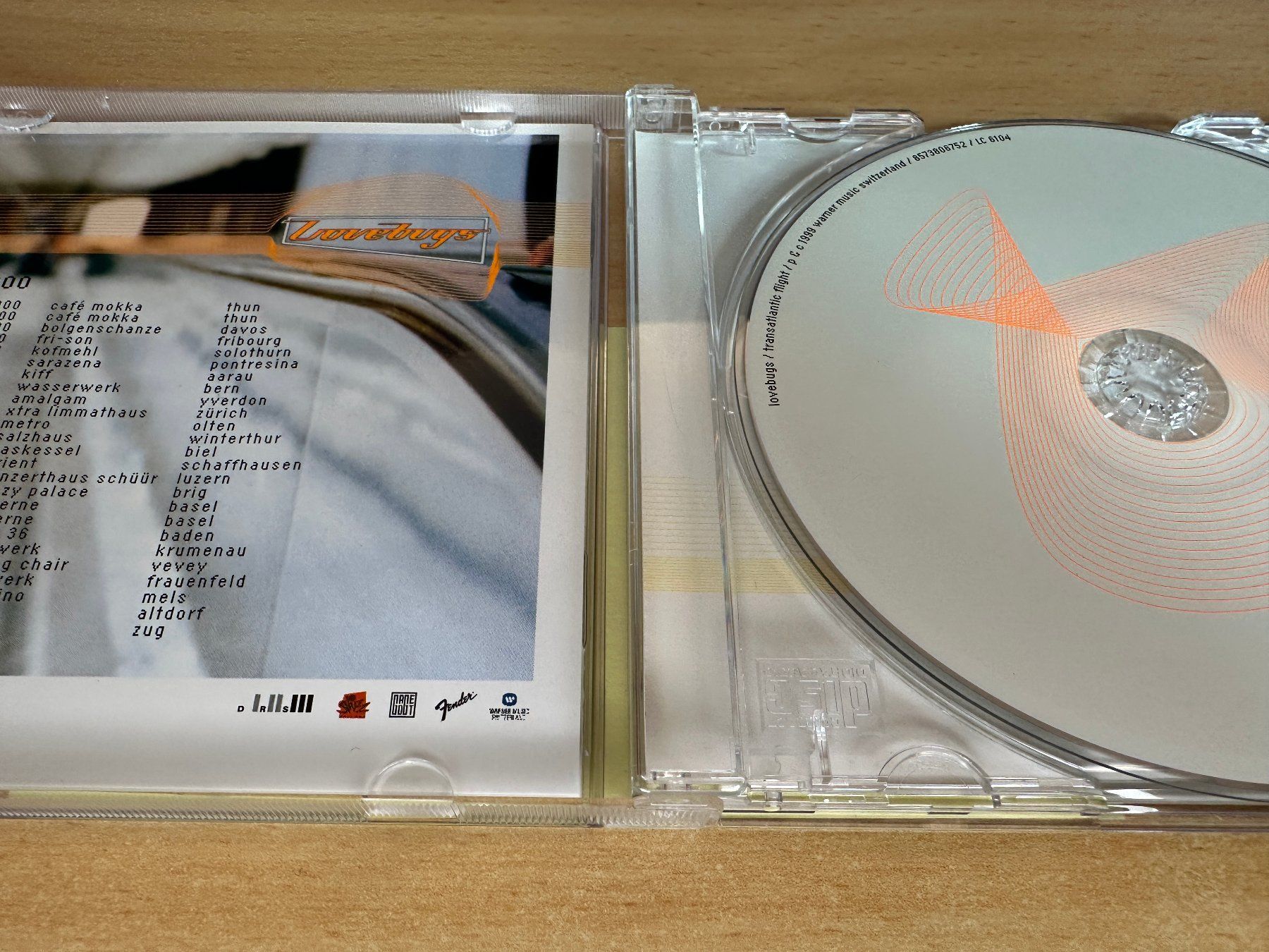 CD: Lovebugs – Transatlantic Flight – Usato da Rikon im Tösstal venduto da Alpenmutz 2
