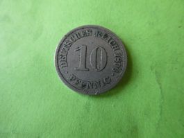 Dt. Reich 1896 A, 10 Pfennig