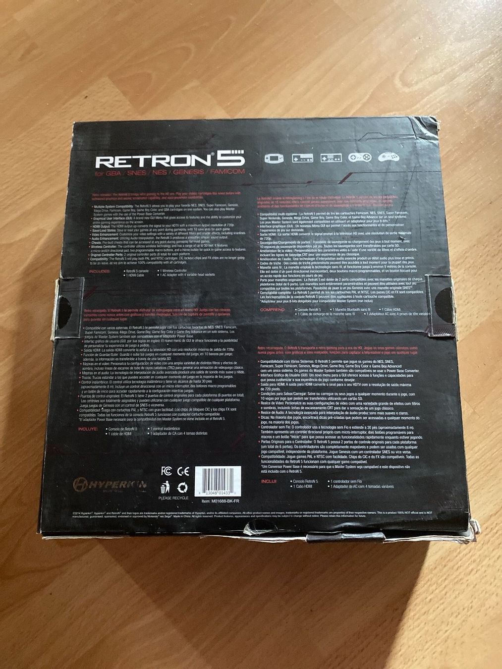 Console: Retron 5  boîte For Gba Snes Nes Genesis – Usato da Lausanne venduto da sauvezretrogames 1