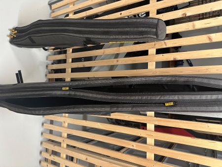 Sportex Rutentasche Angelrutenfutteral gebraucht schwarz