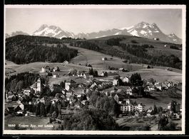 AK Trogen /App., Blick zum Säntis