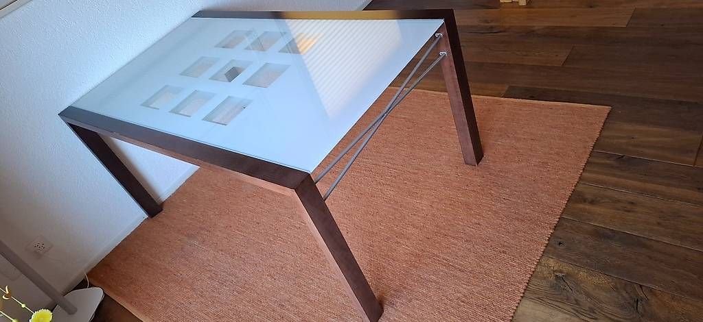 Ligne Roset Tavoli: Ligne Roset Extensia Glasauszugstisch – Usato da Hersberg venduto da Samtpfode