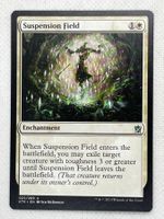 Magic the Gathering MTG: Suspension Field, Top Zustand!