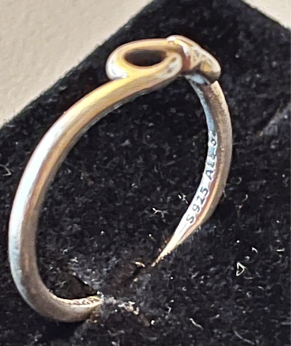 Pandora Anelli: Pandora Silberring Infinity Schleife Grösse 52 – Usato da Zürich venduto da Kleanthy 4