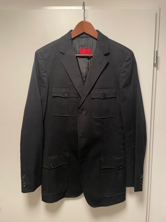 Hugo Boss Sakko Schwarz Gr. 48 | Modern Elegant | Slim Fit